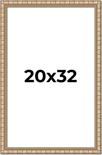 Miniatura 115 de Marco de fotos de madera maciza plateada de 32 x 32 pulgadas de ancho de 1.5 pulgadas Profundidad del marco interior de 0.5 pulgadas Marco