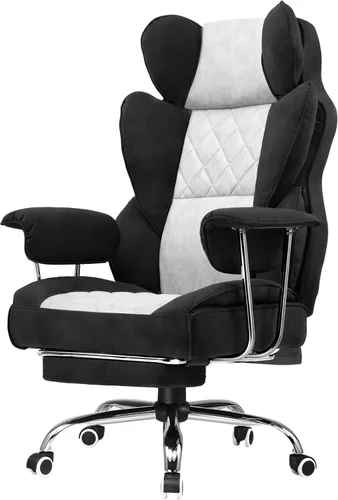 GTPLAYER Silla para videojuegos, silla de oficina con soporte lumbar de resorte de bolsillo, ergonómica y cómoda, silla de escritorio de oficina y