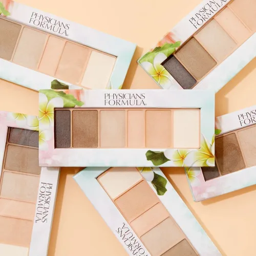 Miniatura 7 de Paleta de sombras de ojos de Physicians Formula Matte Monoi Butter Sombra de ojos natural mate tonos nude sonrojados, para piel sensible, Desnudos