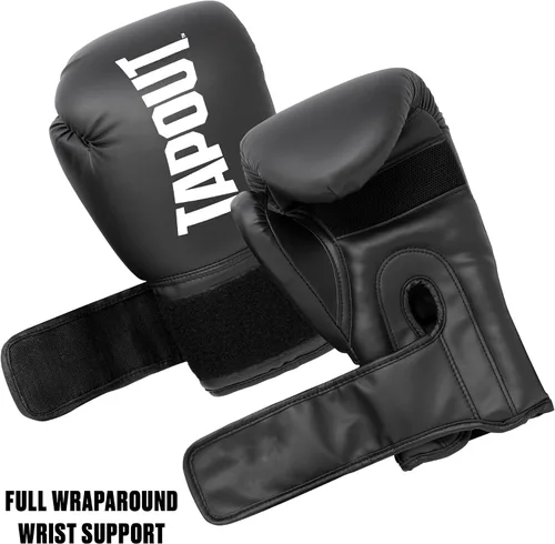Miniatura 3 de TAPOUT Kit de boxeo con guantes de 10 onzas y almohadillas de enfoque de bloqueo a juego