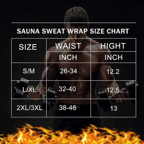 Miniatura 7 de Cinturón Reductor de Cintura Premium para Hombres, Cinturón Sauna de Entrenamiento de Cintura, Banda de Sudor para Hacer Ejercicio