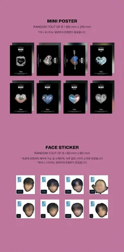 Miniatura 4 de Stray Kids 2 Gift MAXIDENT Random ver. Pre-Order Benefit+KPOP Idol Mask+Extra Photocard