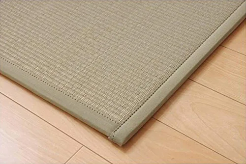 Miniatura 3 de Colchón tradicional japonés tatami, colchón de piso de tres pliegues, futón de hierba Igusa Rush, tapete plegable japonés para dormir, meditar