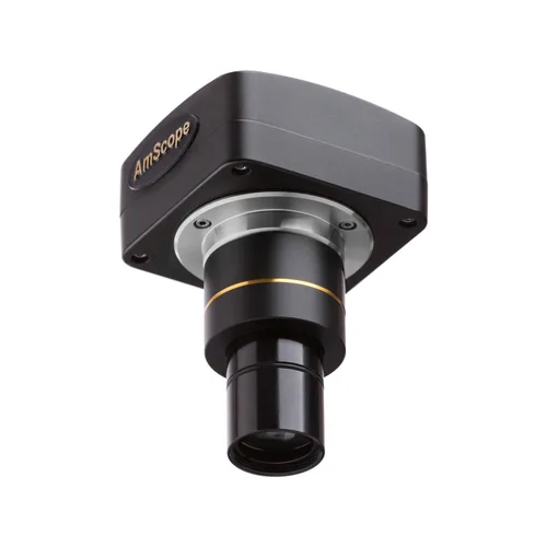 Miniatura 4 de AmScope MU500-CK - Cámara de microscopio USB de 5.0 MP con software y kit de calibración, compatible con Windows XP/Vista/7/8/10 y Mac OSX