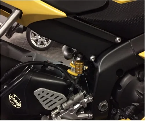 Miniatura 5 de DOLOX Vaso de aceite para Yamaha XTZ125 2003-2016 2004 2005 2006 2007 2008 2009 10 10 Depósito de líquido de freno trasero Depósito de embrague Tapa