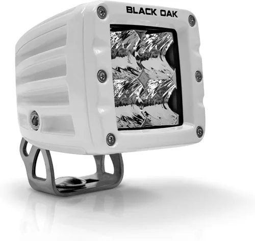 Black Oak Luz LED Pro Series 3.0 Marine POD de 2 pulgadas: Spot 40W XM-L2 (1 Pack) Incluye soportes y arnés de cableado, iluminación impermeable