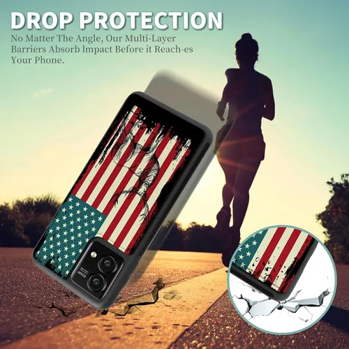 Miniatura 3 de Funda tipo cartera para Moto G Stylus 5G 2023 con soporte para tarjetas, bloqueo RFID, piel sintética, función atril, cierre magnético, funda