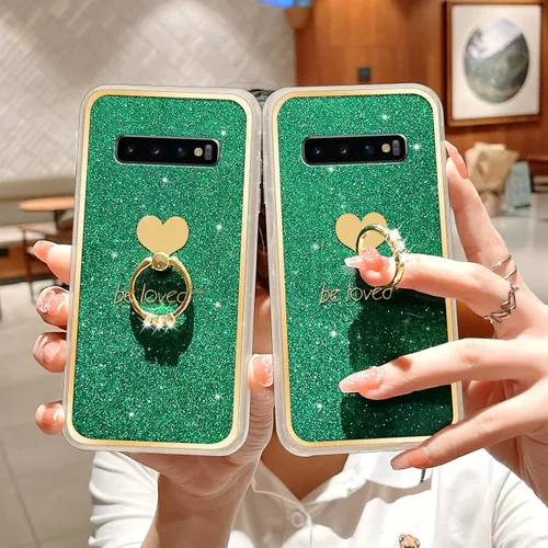 Miniatura 4 de Para Samsung Galaxy S10 Caja Del Teléfono (6.1 Pulgadas) - Verde