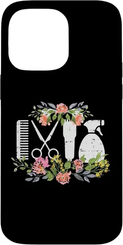 Miniatura 21 de Funda de regalo para iPhone 13 Pro Max Hair Styling Tool Flower Hairdresser Hairstylist Barber Gift Case