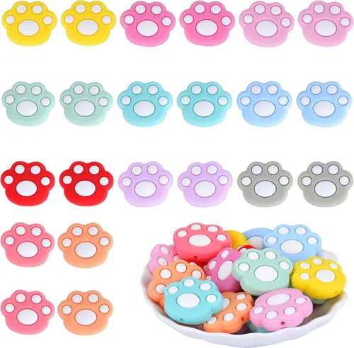 Miniatura 12 de 12 cuentas de silicona, cuentas focales del día de San Patricio para bolígrafos, manualidades, bolígrafos con cuentas, correas para teléfono