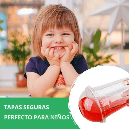 Miniatura 6 de Vasos de plástico transparente de 12 onzas con tapas de cúpula sin agujero, (30 juegos), taza de postre desechable para PET, taza de parfait