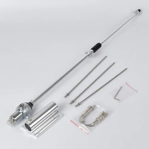 Miniatura 6 de HYS Radio móvil UHF de 100 vatios de frecuencia alterable Antena móvil de aleación de aluminio para 350-500 Mhz dispositivo repetidor Motorola