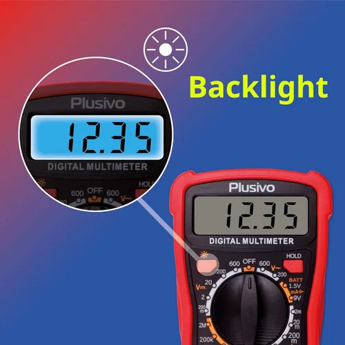Miniatura 6 de Kit de soldador de 60 W, temperatura ajustable 30 en 1, 5 puntas de soldadura, multímetro digital, cable de soldadura, pasta, bomba de desoldadura
