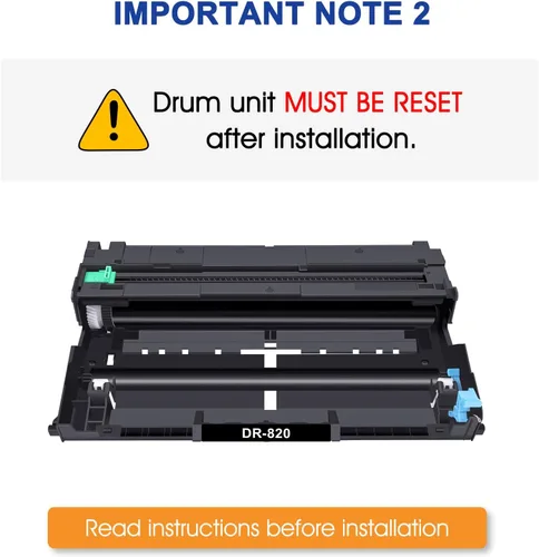 Miniatura 3 de Toner Bank Unidad de tambor de repuesto compatible para Brother DR820 DR-820 DR 820 Work para Brother HL-L6200DW MFC-L5850DW HLL6200DW MFC-L5900DW