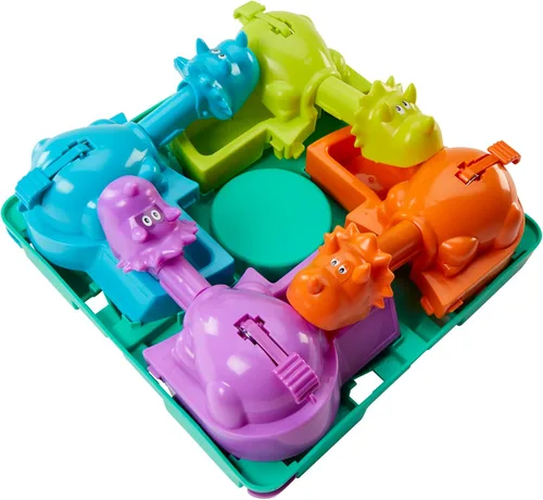 Miniatura 12 de Hasbro Gaming Hungry Hungry Hippos Dino Edition Juego de Mesa, Juego Preescolar para Edades de 4 Años en Adelante; para 2 a 4 Jugadores
