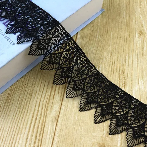 Miniatura 2 de Accesorios de ropa bordados de poliéster bordado ligero falda de encaje / escote/mangas DIY tela decorativa arte, embalaje de regalo, diseño