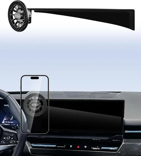 SKYLOTEC Soporte de teléfono de coche para BMW Serie 5 i5 530i 540i xDrive eDrive40 M60 2024 2025 2026 Accesorios Soporte magnético para teléfono