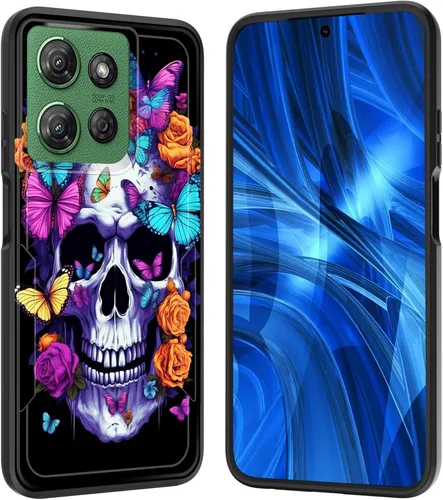 Miniatura 164 de Funda para Moto G 5G 2023, [probada en caídas de grado militar], resistente, resistente, resistente, a prueba de golpes, funda protectora