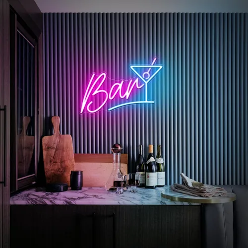 Miniatura 2 de Kavaas Letrero de Neón para Bar Casero, Letrero LED de Bar para Man Cave Pub Cócteles Fiesta - Los Mejores Regalos para Esposo, Padre, Cumpleaños