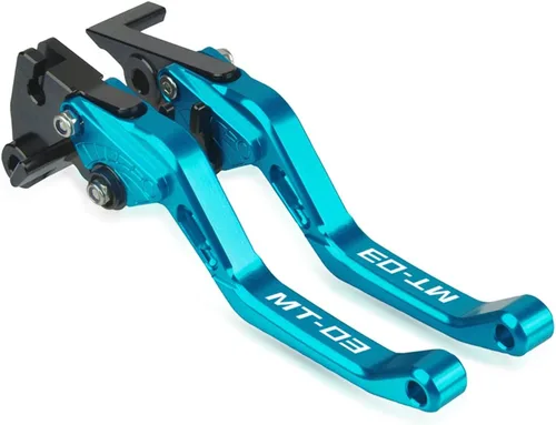 Miniatura 12 de DOUKI Para Yamaha MT03 2005-2006 MT-03 MT 03 Motocicleta Palancas de embrague de freno corto embrague embrague empuñaduras Agarres extremos manillar
