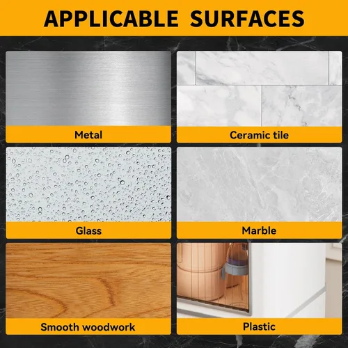 Miniatura 6 de Ganchos de pared con buena adherencia, gancho de pared impermeable transparente, ganchos adhesivos para colgar ropa, toallas, llaves, lentes de sol