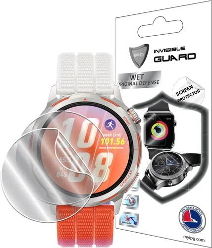 Miniatura 23 de IPG Hecho para Huawei Watch Series Smartwatch Smart Watch Protector de pantalla de hidrogel (2 unidades) Película transparente HD invisible anti