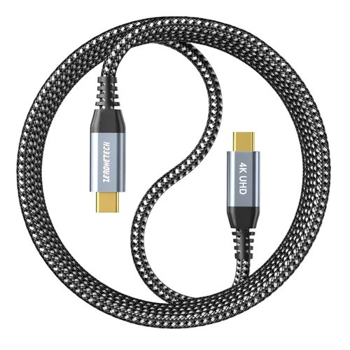 Miniatura 29 de Cable para Monitor USB C ZeroneTeck [0.91 m, Rosa], Transferencia de Datos de Alta Velocidad de 20 Gbps, Salida de Video de Pantalla 4K@60Hz, Carga