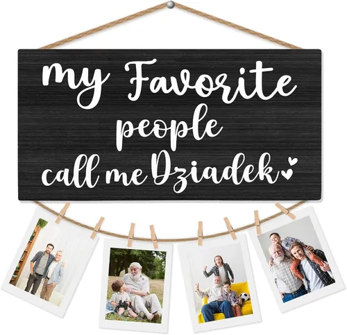 Miniatura 26 de Mejor Regalo para Abuelito Marco Negro para Fotos Soporte para Fotos para Pared, Regalos de Cumpleaños para Papá Abuelo, Regalo de Gracias