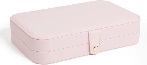 Miniatura 7 de V-LAFUY Organizador de viaje de joyería, joyero de viaje, organizador de joyas de viaje, cajas de joyería de viaje para mujeres, joyero portátil