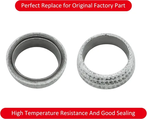 Miniatura 5 de Kit de reconstrucción de sello de resorte de junta de silenciador de escape para Polaris 01-14 Sportsman 400 450 500 Ranger 400 425 500 Scrambler