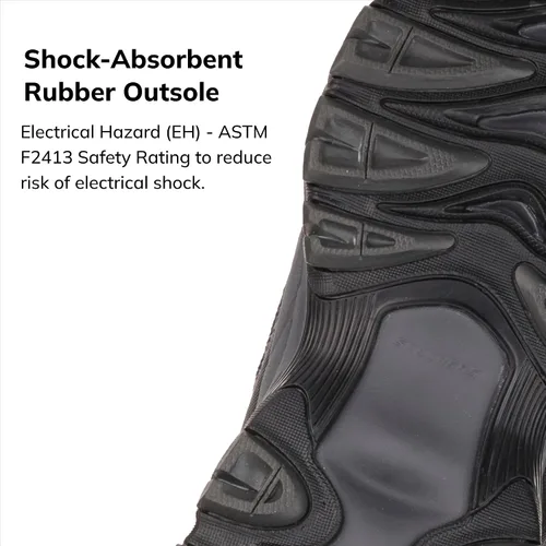 Miniatura 3 de Skechers Mens Cankton Steel Toe Construction Shoe Electrical Hazard Rated, Memory Foam