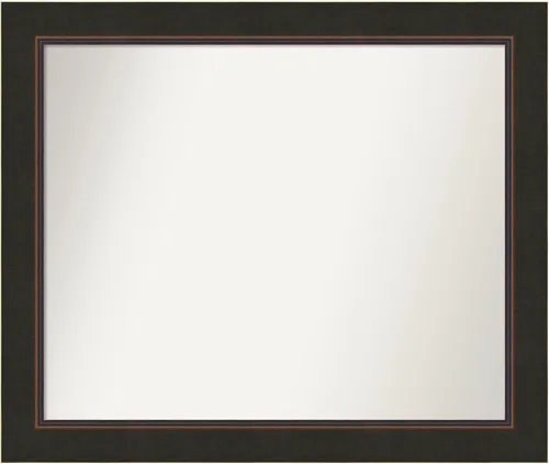 Miniatura 195 de Amanti Art Espejo personalizado, espejo de baño de bronce Milano, espejo de pared o espejo de tocador de baño sobre el fregadero