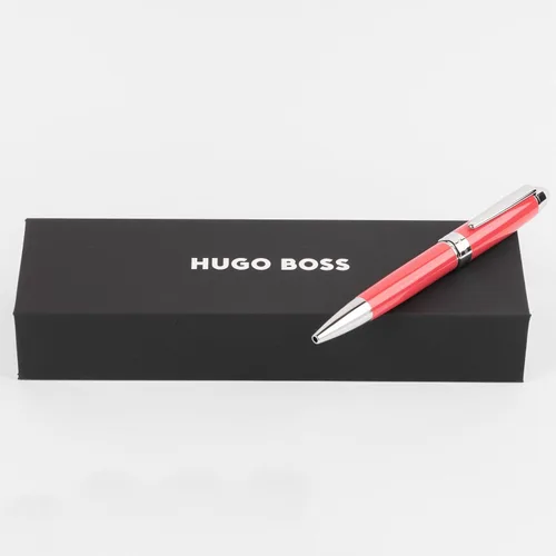 Miniatura 4 de Hugo Boss Icono de bolígrafo Tinta azul Caja de regalo (Corail/Cromo)