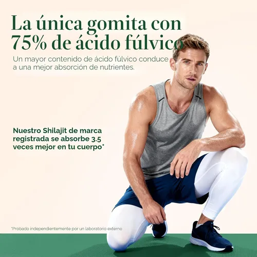 Miniatura 5 de ROOT LABS Gomitas Alpha Shilajit 10 en 1 4000 mg de Shilajit puro del Himalaya con Tongkat Ali y raíz de maca Shilajit para hombres y mujeres