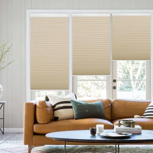 Miniatura 2 de MYshade Persianas celulares inalámbricas con filtro de luz de 1.5 pulgadas, aislamiento térmico, reducción de ruido, impermeables, tratamientos