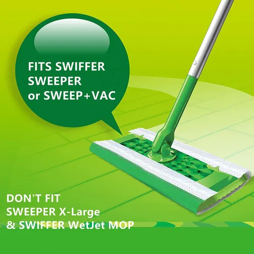 Miniatura 5 de Recambios de almohadilla de trapeador húmedo para almohadillas húmedas Swiffer Sweeper, paños de barrido húmedos, 30