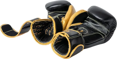 Miniatura 5 de Comfortech (CTG) Muay Thai Boxing Gloves for Men and Women, Featuring Double Stitched Kevlar and Full Grain Leather, Designed for Training