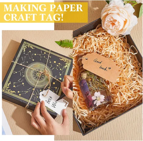 Miniatura 5 de Lewtemi Papel de regalo 3 en 1 para manualidades, perforador pequeño para álbumes de recortes, suministros de 1.5/2/2.5 pulgadas, perforador
