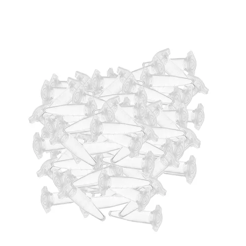 Miniatura 5 de Othmro Tubos de ensayo de centrífuga cónica de 0.0 fl oz con tapa a presión, 1000 piezas, contenedor de prueba de laboratorio, tubo de ensayo