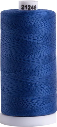Miniatura 16 de Connecting Threads Hilo de coser 100% algodón, carrete de 1200 yardas (azul almirante)