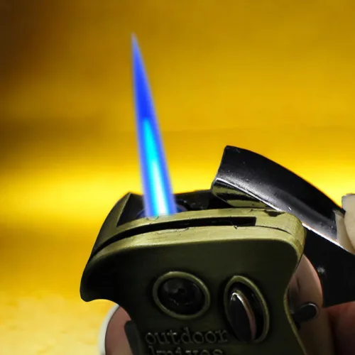Miniatura 3 de Fun Compass - Encendedor multifuncional a prueba de viento, encendedor creativo de paso, encendedor de butano recargable, inflable, fresco, regalo