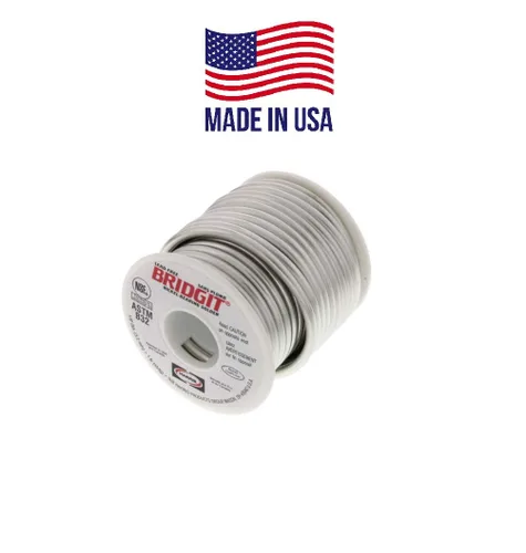 Miniatura 2 de Soldadura sin plomo fabricada en Estados Unidos, soldadura Bridgit de seguridad de alta resistencia con rodamiento de níquel de 1/8 pulgadas