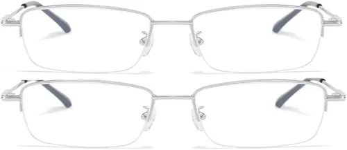 Miniatura 2 de Paquete de 2 lentes de miopía para computadora, bloqueo de luz azul, lentes ligeros para miopía