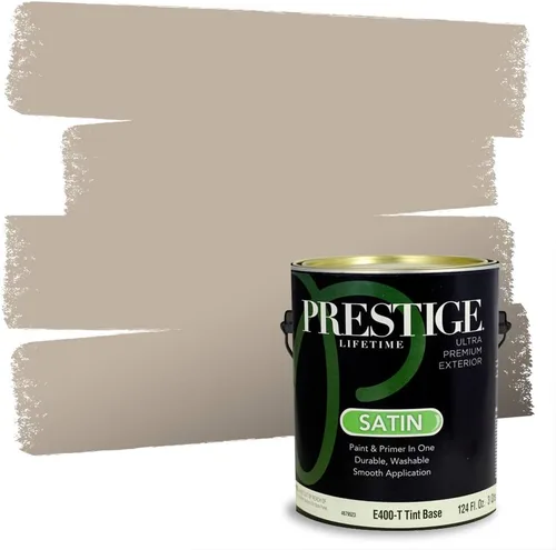 Miniatura 102 de Prestige Paints - 2 en 1, pintura base y pintura de exterior, P500-N-SW7020 SW6991-PCM