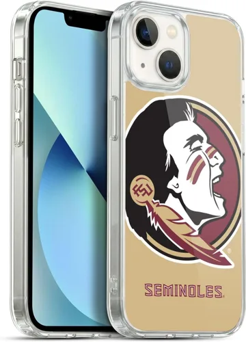 Miniatura 248 de Head Case Designs Funda de gel suave FSU Seminoles de la Universidad Estatal de Florida con licencia oficial compatible con Apple iPhone 13 Pro Max