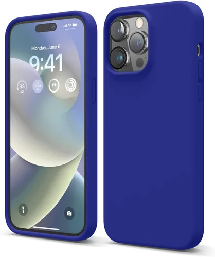 Miniatura 29 de elago Funda compatible con iPhone 14 Pro Max, de silicona líquida, funda protectora de cuerpo completo, a prueba de golpes, funda delgada