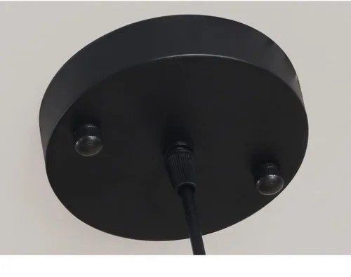 Miniatura 5 de Lámpara colgante de cristal nórdico, lámpara colgante de una sola cabeza, lámpara de metal ajustable para isla de cocina, sobre fregadero y baño