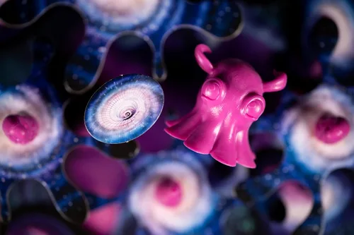 Miniatura 10 de Cosmoctopus - Juego de mesa de construcción de motores, juego de estrategia para reunión de tentáculos, divertido juego familiar para niños