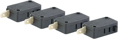 Miniatura 5 de 5 unids 15A 250V Micro interruptor de conexión única Mini interruptor de límite para puerta de horno microondas