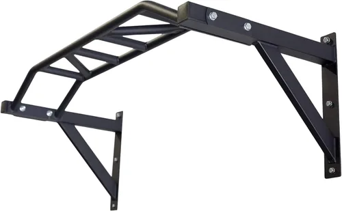 REP Barra de dominadas montada en la pared para gimnasios en casa o garaje, barra recta o arco de agarre múltiple, ideal para kipping pull-ups,